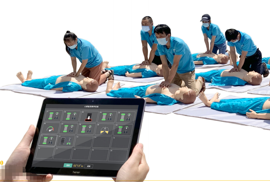 Group CPR assessment system | Product Code：EX-CPR7000