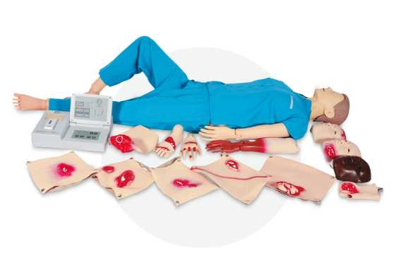 Advanced CPR & Trauma Evaluation Manikin | Product Code：EX-CPR5001