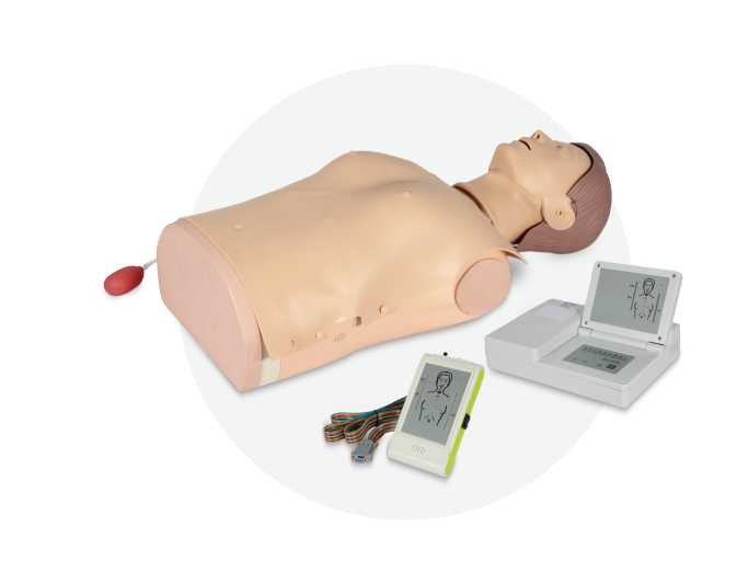 Half Body CPR Training Manikin–Smart Monitor | Product Code：EX-CPR2000
